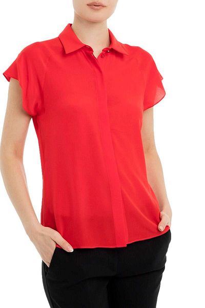 Emporio Armani Red Women Shirts Styles Prices Trendyol