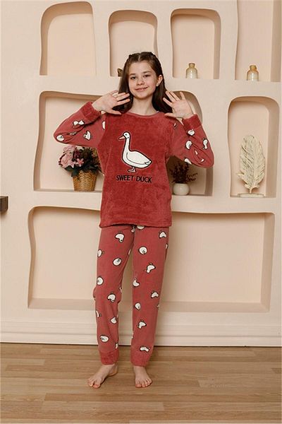 Akbeniz WelSoft dívčí pyžamový set Polar Mink - 20525