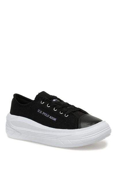 U.S. Polo Assn. Cleme Tex Jr 4Fx - Black Girls' Sneakers