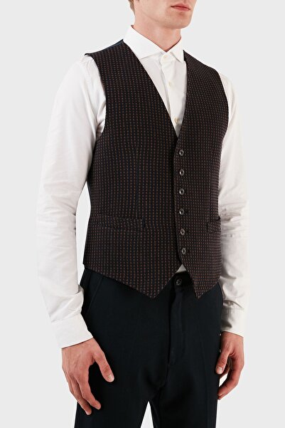 MANUEL RITZ Вовняний жилет на ґудзиках Чоловічий ЖИЛЕТ ZOX2311W507171536C88