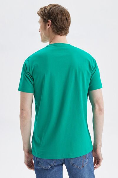 Nautica Ανδρικό μπλουζάκι με στάμπα με λαιμόκοψη - 100% βαμβάκι, Standard Fit V35519T 3PX