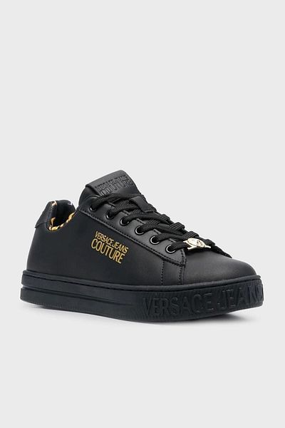 Versace Genuine Leather Sneaker Shoes Shoes 74va3skl Zp236 899