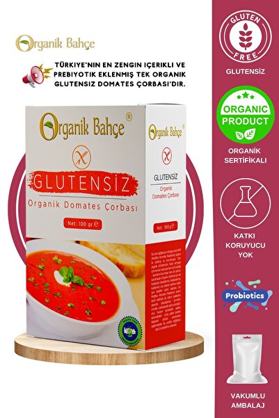 Glutensiz Domates Çorbası 2 Adet x 100 gr
