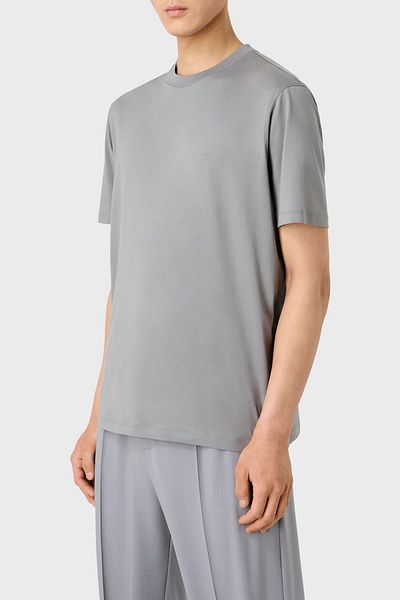 Emporio Armani Tricou Bumbac Regular Fit Crew Deck Bărbați