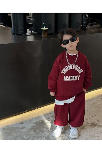 barin kids Set hanorac unisex pentru bebeluși și copii, set de creșă (fără buzunar, MULT MARE)