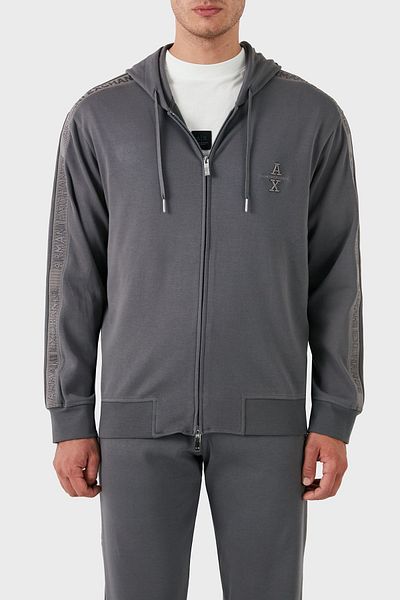 Armani Exchange Men's Hooded SWEAT - 100% Cotton SWEAT 6DZMLC ZJNNZ 19AA