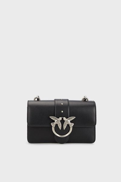 PİNKO Ledertasche mit Kettenriemen und Logo -100059 A0f1 Z99q