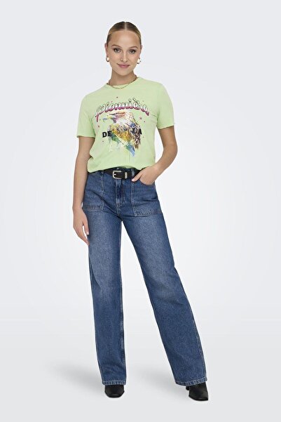 ONLY Μπλουζάκι Onllucy από οργανικό βαμβάκι με κανονική εφαρμογή - T SHIRT 15307412