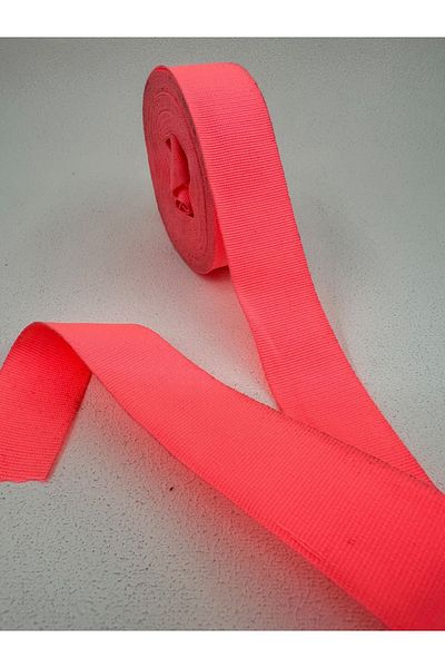 paşateks since 1995 şekil 5 Meters Pink Grosgrain Ribbon - 3 cm