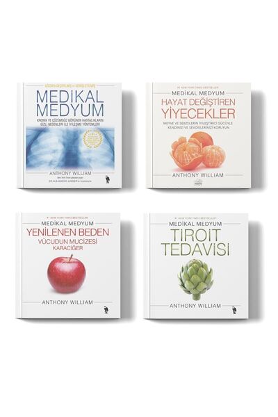 Nemesis Kitap Set 4 Kitap / Medikal Medyum - Hayat Değiştiren Yiyecekler - Ti...