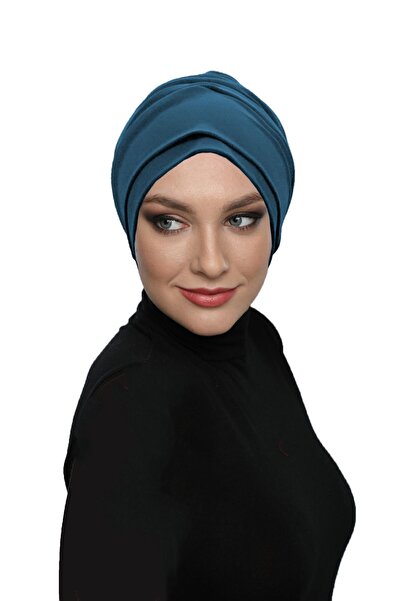 fidan bone Εξωτερικό και καπό πισίνας Hijab τουρμπάνι με επένδυση διπλής στρώσης