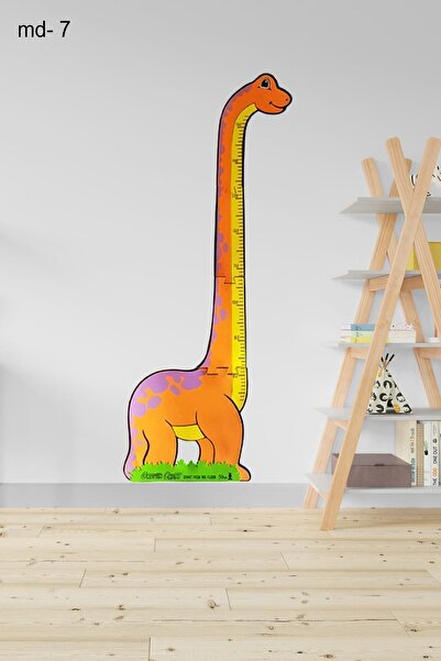 Bundeba Height Measurer Sticker Giraffe Lion Bird Teddy Bear Growth Chart Ruler