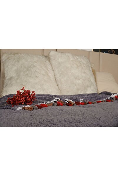 MİLAYS LİFE HOME COLLECTİON MİLAY'S LİFE HOME COLLECTİON WELSOFT YUMOŞ PÜSKÜLLÜ BATTANİYE YATAK ÖRTÜSÜ