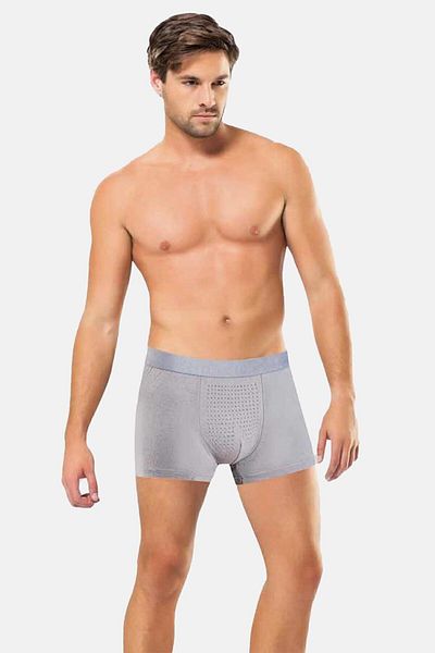 Abani Classic 4 Pieces Memorial Ανδρικό αναπνεύσιμο Bamboo Lycra Boxer 1284