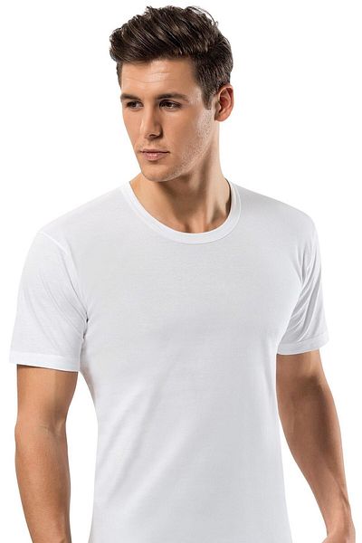 Erdem Men's Combed Cotton O Neck Undershirt