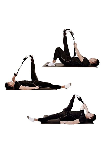 Bundera Yoga Linda Siyah Aşil Tendonu Ve Plantar Fasiit Topuk Dikeni Düz Taban Egzersiz