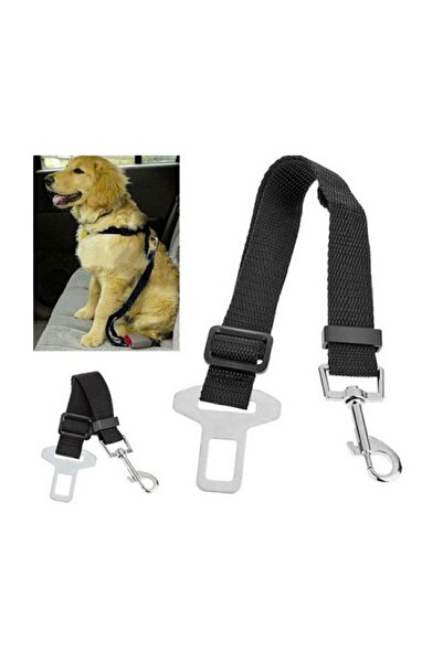 Bundera Kedi Köpek Emniyet Kemeri Tasması Ayarlanabilir Tokalı Tasma Araç Oto...