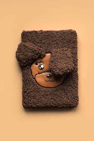 kagito Köpek Peluş Çizgili Defter (A5)