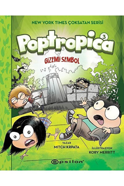 Epsilon Yayınevi Poptropica 3 Gizemli Sembol Mitch Krpata