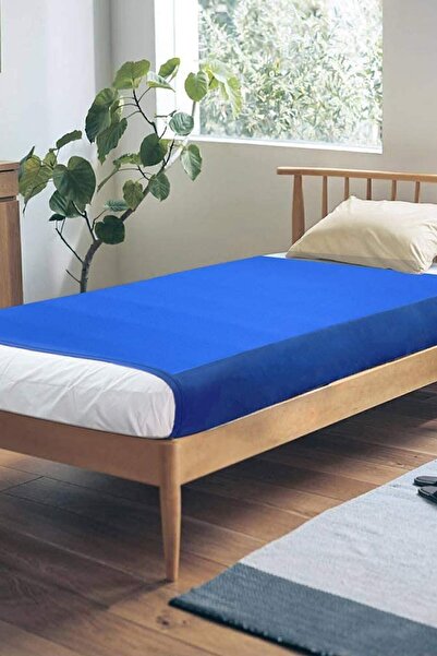 Bundera Sensory Lycra Blue Single Sheet Elastic Duvet Cover Bedspread