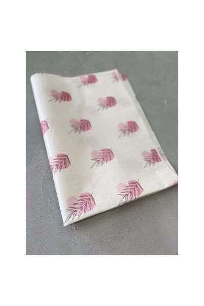 Meyofficial Mey Official Pink Patterned Plush Paper 25 Pack