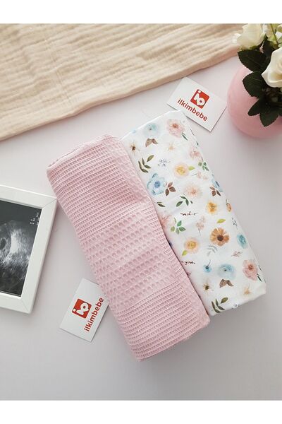 ib ilkimbebe بطانية موسلين بيكيه مكونة من قطعتين