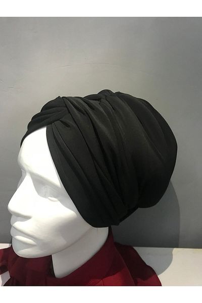 NpyBone Tekstil Filled Knot Black Bonnet