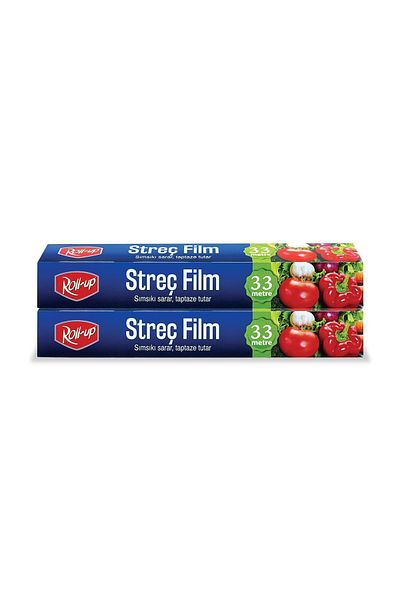 Roll-Up 2 Pieces 33 Meter Stretch Film
