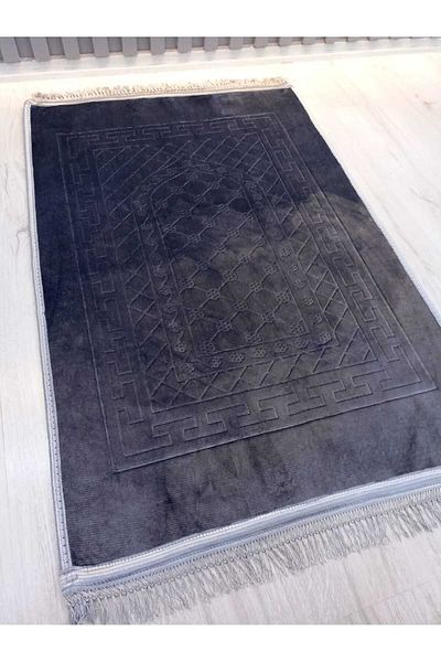 Hayal çeyiz Velvet Prayer Rug Knee Pain-Free Prayer Mat 80x120