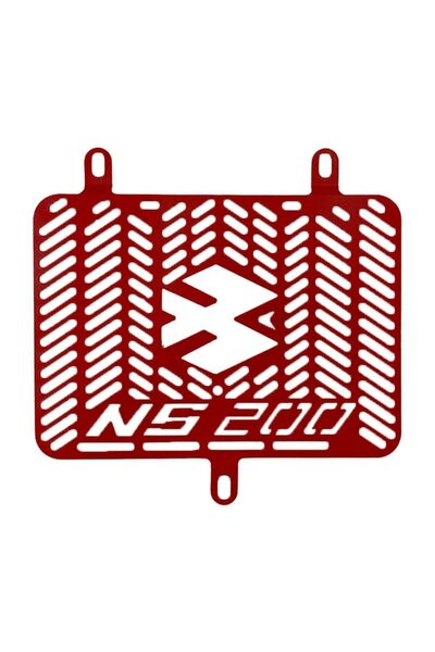 Gogo Bajaj Pulsar Ns200 Radyatör Koruma Demiri Kırmızı (2014 Ve 2021 Uyumludur)