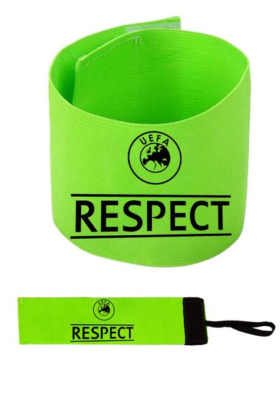 GAZELMANYA Respect Uefa Şampiyonlar Ligi Kaptanlık Pazubandı Kaptan Kolluğu Bandı Profesyonel Captain Pazuband