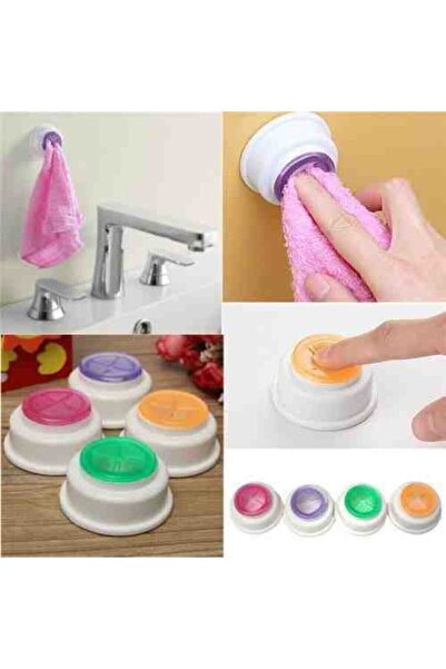 NetFırsat Towel Holder Towel Holder Practical Towel Holder with Suction Cup 2...