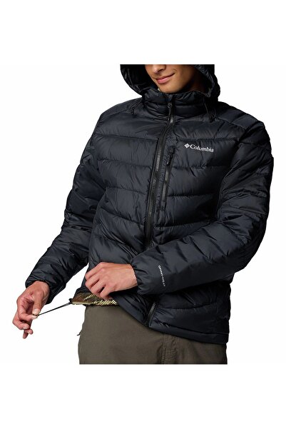 Columbia Labyrinth Loop II Kapüşonlu Erkek Mont Siyah WO3560-010