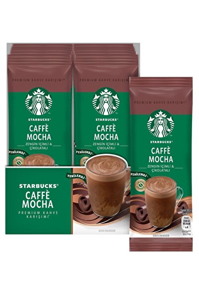 Starbucks Caffe Mocha Premium Kahve Karışımı 22 Gr X 10 Paket