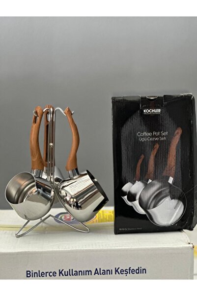 ağırman ticaret KOCHLER 3LÜ Cezve Takımı