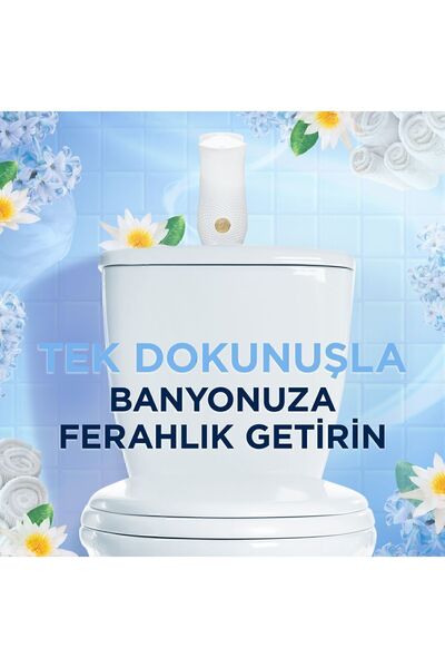 Glade Banyo Hava Tazeleyici Yedek Temiz Çarşaf Ferahlığı, 10 Ml