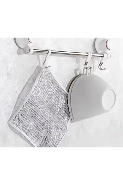 DİLAHOME DilaHome İnox Bez Telli Bulaşık Bezi, Zor kir bezi, Mutfak Banyo Bezi