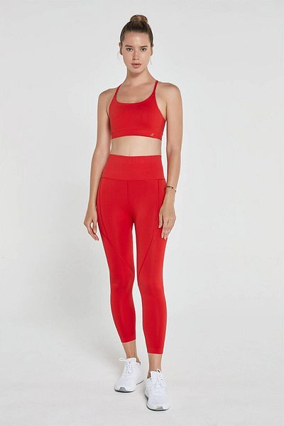 Jerf Pine High Waist & Lifting κολάν κόκκινο