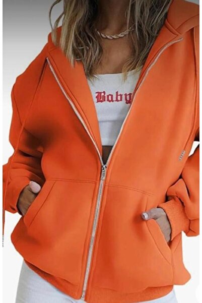 VESTIR BIEN Jachetă portocalie