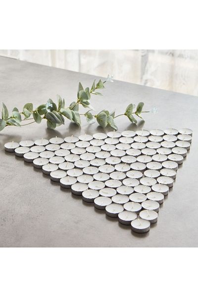 Home Box Alice Tealight Candle - Set of 100