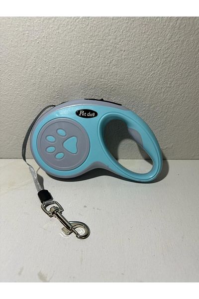 Dalian Home 5 Mt Automatic Walking Collar - Retractable with Paw Pattern for Pet