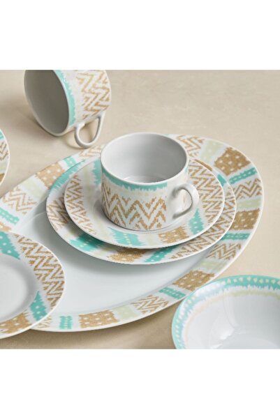 Home Box Pendleton 32-Piece Dinner Set