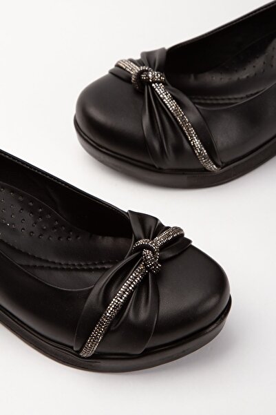 Akçetin Moda Жіночі лофери на ортопедичній підошві з підборами