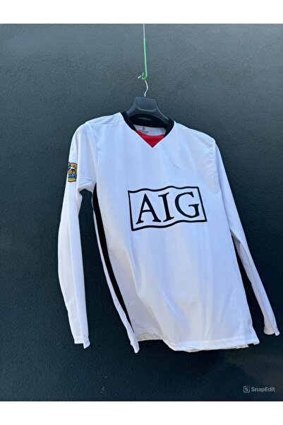 Legent Lady Cristiano Ronaldo - M.United 2008 Champions League Finale Nostalgia Long Sleeve Jersey