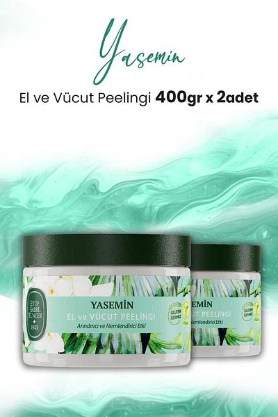 Eyüp Sabri Tuncer Hand And Body Peeling Jasmine 400 gr X 2 Pieces