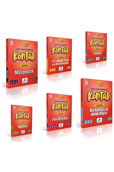 paraf yayınları PARAF YAYINLARI 8 SINIF LGS TÜM BRANŞLAR KONTAK DENEMELER