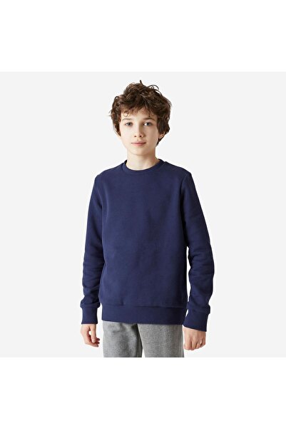 Decathlon Детска синя суитшърт 100