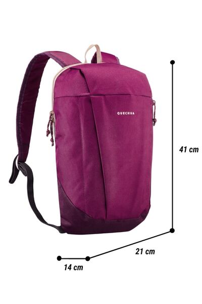 Decathlon Backpack - 10 Liter Volume - Plum Purple
