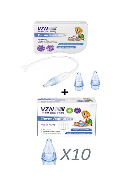 Genel Markalar Skormed Burun Aspiratörü Ve 10 Adet Yedek Uç - Filtre