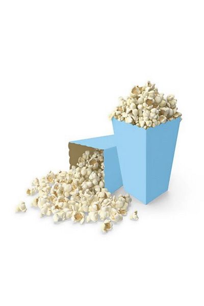 Öztürkpartievi Blue Popcorn Corn Box